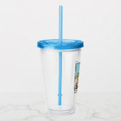 Sesamstraat | Big Bird Relax Refresh Recharge Acryl Drinkbeker (Rechts)