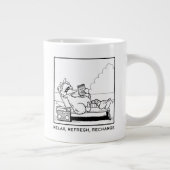 Sesamstraat | Big Bird Relax Refresh Recharge Grote Koffiekop (Rechts)