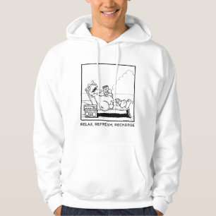 Sesamstraat   Big Bird Relax Refresh Recharge Hoodie