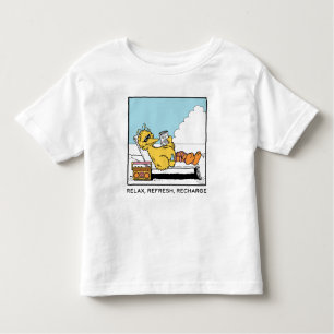 Sesamstraat   Big Bird Relax Refresh Recharge Kinder Shirts