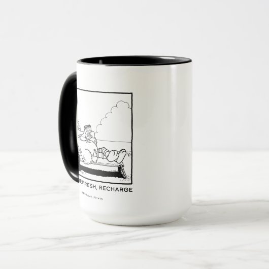 Sesamstraat | Big Bird Relax Refresh Recharge Mok (Voorkant links)