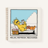 Sesamstraat | Big Bird Relax Refresh Recharge Notitieboek (Voorkant)