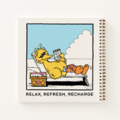 Sesamstraat | Big Bird Relax Refresh Recharge Notitieboek (Achterkant)