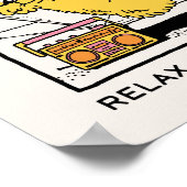 Sesamstraat | Big Bird Relax Refresh Recharge Poster (Hoek)