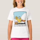 Sesamstraat | Big Bird Relax Refresh Recharge T-shirt (Voorkant)
