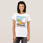 Sesamstraat | Big Bird Relax Refresh Recharge T-shirt (Voorkant volledig)