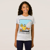 Sesamstraat | Big Bird Relax Refresh Recharge T-shirt (Voorkant volledig)