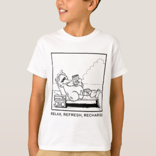 Sesamstraat   Big Bird Relax Refresh Recharge T-shirt