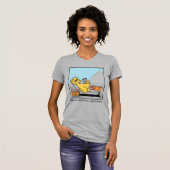 Sesamstraat | Big Bird Relax Refresh Recharge T-shirt (Voorkant volledig)