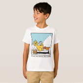 Sesamstraat | Big Bird Relax Refresh Recharge T-shirt (Voorkant volledig)