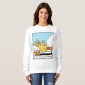 Sesamstraat | Big Bird Relax Refresh Recharge Trui (Voorkant volledig)