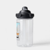 Sesamstraat | Big Bird Relax Refresh Recharge Waterfles (Achterkant)