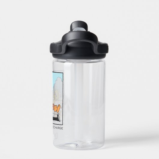 Sesamstraat | Big Bird Relax Refresh Recharge Waterfles (Achterkant)