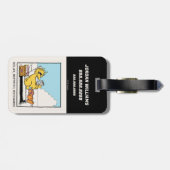 Sesamstraat | Big Bird Relax | Uw gegevens toevoeg Bagagelabel (Achterkant horizontaal)