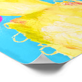 Sesamstraat | Big Bird Waving Poster (Hoek)