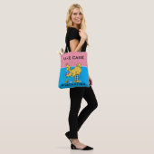 Sesamstraat | Big Bird Zorg voor elkaar Tote Bag (Op model)