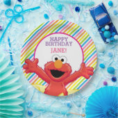 Sesamstraat | Birthday Elmo Girl Papieren Bordje (Feest)