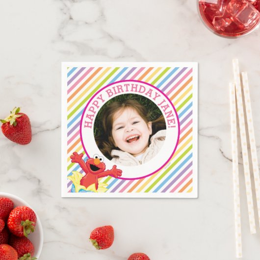 Sesamstraat | Birthday Elmo Girl Servet (Insitu)