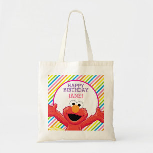 Sesamstraat   Birthday Elmo Girl Tote Bag