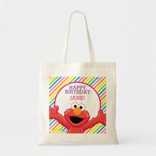 Sesamstraat | Birthday Elmo Girl Tote Bag (Voorkant)