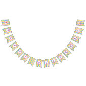 Sesamstraat | Birthday Elmo Girl Vlaggetjes (Alle)