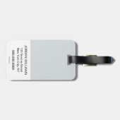 Sesamstraat | Brieven van het alfabet Bagagelabel (Achterkant horizontaal)