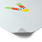 Sesamstraat | Brieven van het alfabet Poster (Hoek)