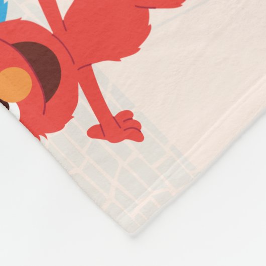 Sesamstraat | Buurscène Fleece Deken (Hoek)