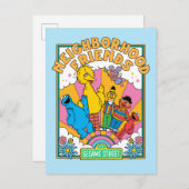Sesamstraat | Buurvrienden Briefkaart (Voorkant / Achterkant)
