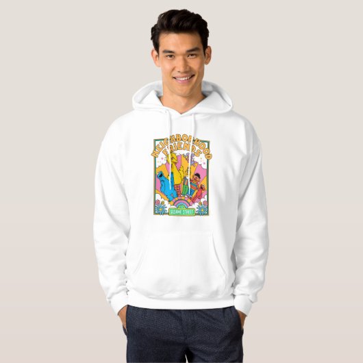 Sesamstraat | Buurvrienden Hoodie (Voorkant volledig)