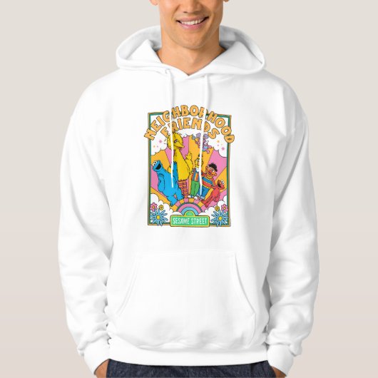 Sesamstraat | Buurvrienden Hoodie (Voorkant)
