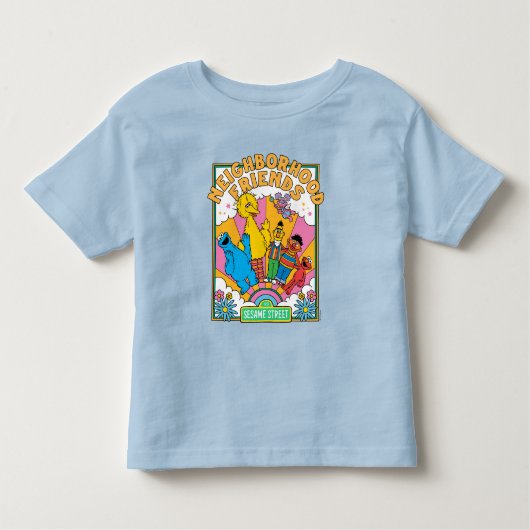 Sesamstraat | Buurvrienden Kinder Shirts (Voorkant)