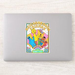 Sesamstraat   Buurvrienden Sticker