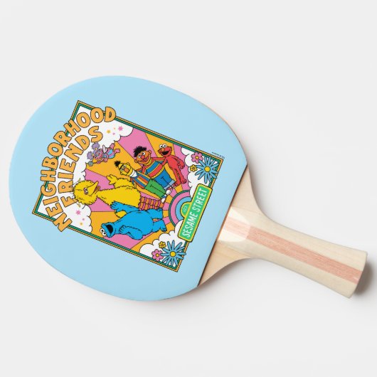 Sesamstraat | Buurvrienden Tafeltennisbatje (Zijkant)