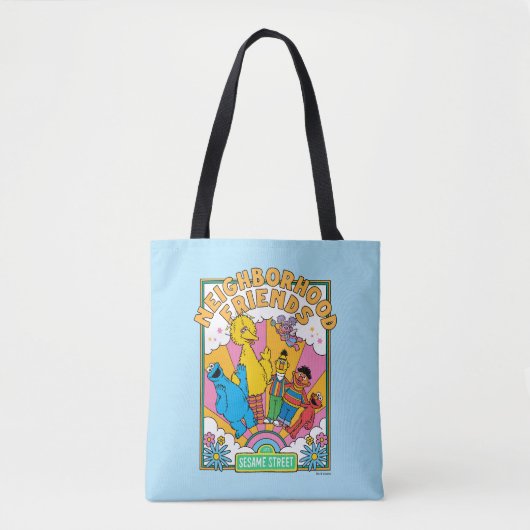 Sesamstraat | Buurvrienden Tote Bag (Voorkant)