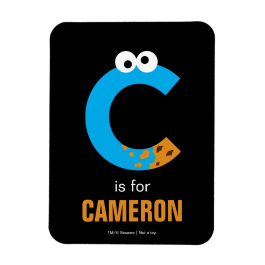 Sesamstraat | C is voor Koekjesmonster Magneet (Verticaal)