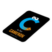 Sesamstraat | C is voor Koekjesmonster Magneet (Linkerzijde)