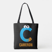 Sesamstraat | C is voor Koekjesmonster Tote Bag (Achterkant)