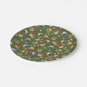 Sesamstraat | Camping is meer leuk met vrienden Papieren Bordje (Gekanteld)