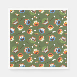 Sesamstraat   Camping is meer leuk met vrienden Servet