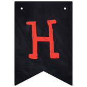 Sesamstraat Chalkboard Birthday Vlaggetjes (Tweede vlag)