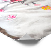 Sesamstraat Chalkboard Rainbow Verjaardag Welkom Poster (Hoek)