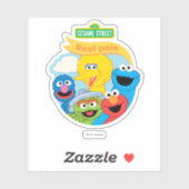Sesamstraat Character Art Sticker (Vel)