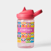 Sesamstraat Character Eyes | Jouw namen toevoegen Waterfles (Links)