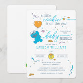 Sesamstraat | Cookie Monster Baby Sprinkle Kaart (Voorkant / Achterkant)