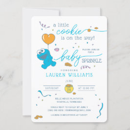 Sesamstraat | Cookie Monster Baby Sprinkle Kaart