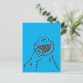 Sesamstraat | Cookie Monster Bright Briefkaart (Staand voorkant)