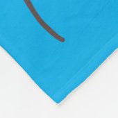 Sesamstraat | Cookie Monster Bright | Naam toevoeg Fleece Deken (Hoek)