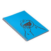 Sesamstraat | Cookie Monster Bright Notitieboek (Rechterzijde)