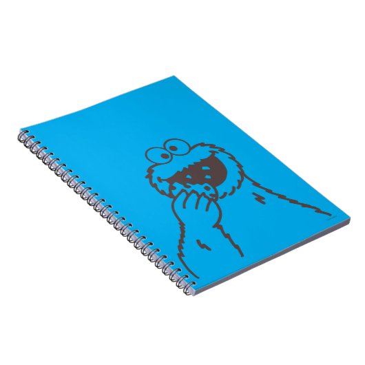 Sesamstraat | Cookie Monster Bright Notitieboek (Rechterzijde)
